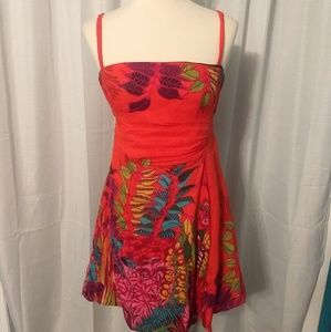 Nanette Lepore silk cotton blend dress sz 4